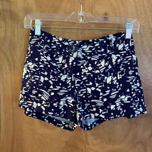 Twenty One Women’s navy and white summer shorts